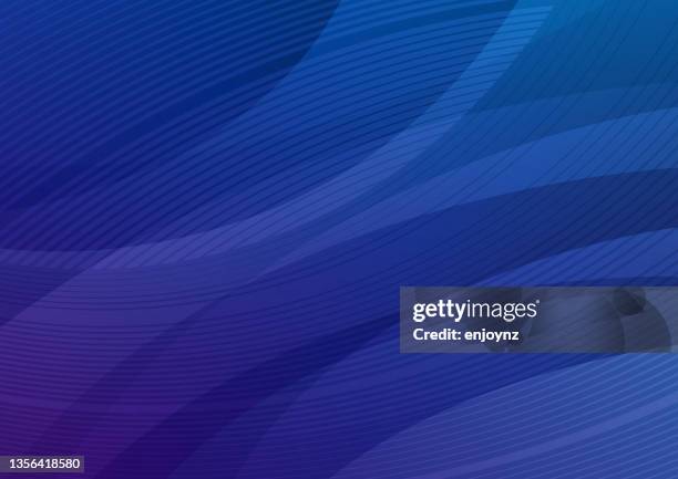 abstract blue abstract business flow background - generic background stock illustrations