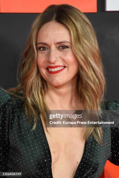 Itziar Ituño attends the premiere of the second part of the final season of 'La Casa de Papel' on November 30, 2021 in Madrid, Spain.