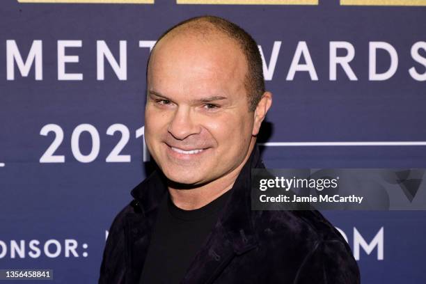 Tie Domi attends the 35th Annual Footwear News Achievement Awards on November 30, 2021 in New York City.