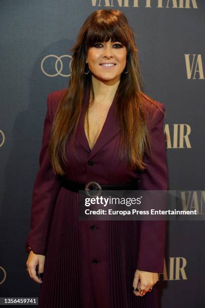 Vanesa Martin attends the Vanity Fair 2021 Vanity Fair Person of the Year award gala held at the Royal Palace on December 01, 2021 in Madrid, Spain.