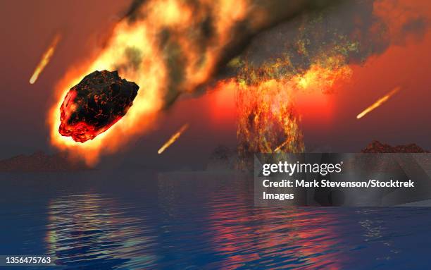 Meteors Rising 2,170 Meteors Falling Stock Photos, High-Res Pictures, and Images ...