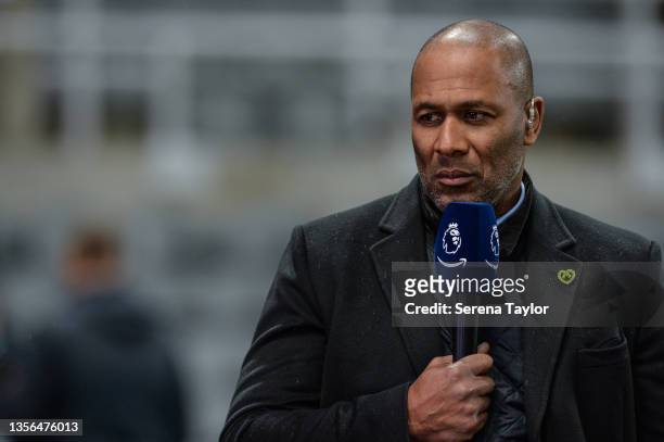 Sir Les Ferdinand during the Premier League match between Newcastle United and Norwich City at St. James Park on November 30, 2021 in Newcastle upon...