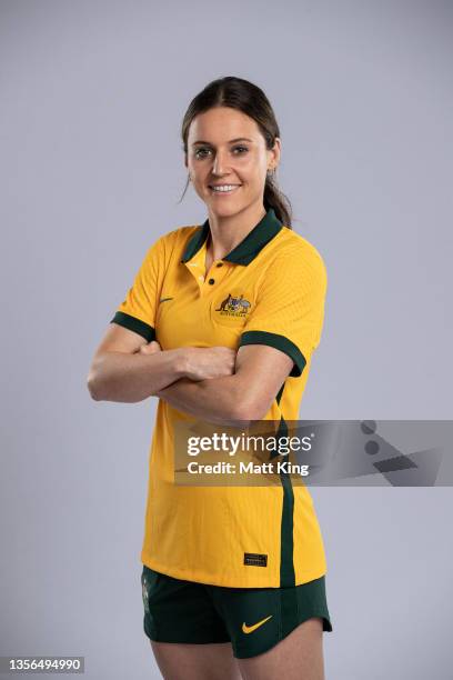 Hayley Rasa Australian Matildas Portrait Session Photos and Premium High Res ...