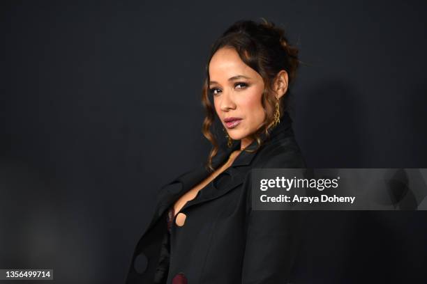 Dania Ramirez attends the Los Angeles premiere of Netflix's "The Unforgivable" at DGA Theater Complex on November 30, 2021 in Los Angeles, California.