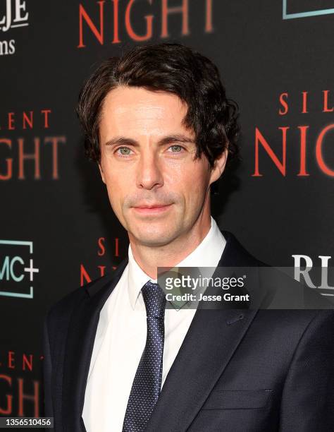 Matthew Goode attends the “Silent Night” Screening at NeueHouse Los Angeles on November 30, 2021 in Hollywood, California.