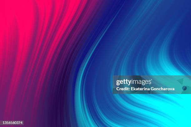 abstract bright background with flowing color gradients - pink and blue background stock pictures, royalty-free photos & images