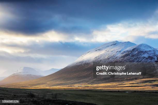 akureyri region, iceland - akureyri iceland stockfoto's en -beelden