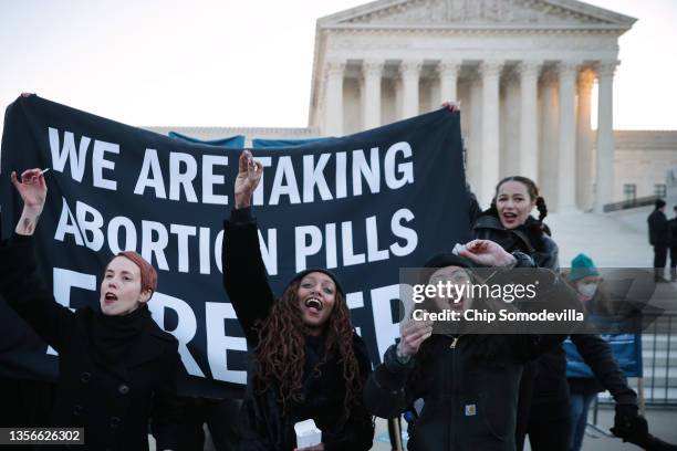 Supreme Court Hears Mississippi Abortion Case, Nieuwsfoto's