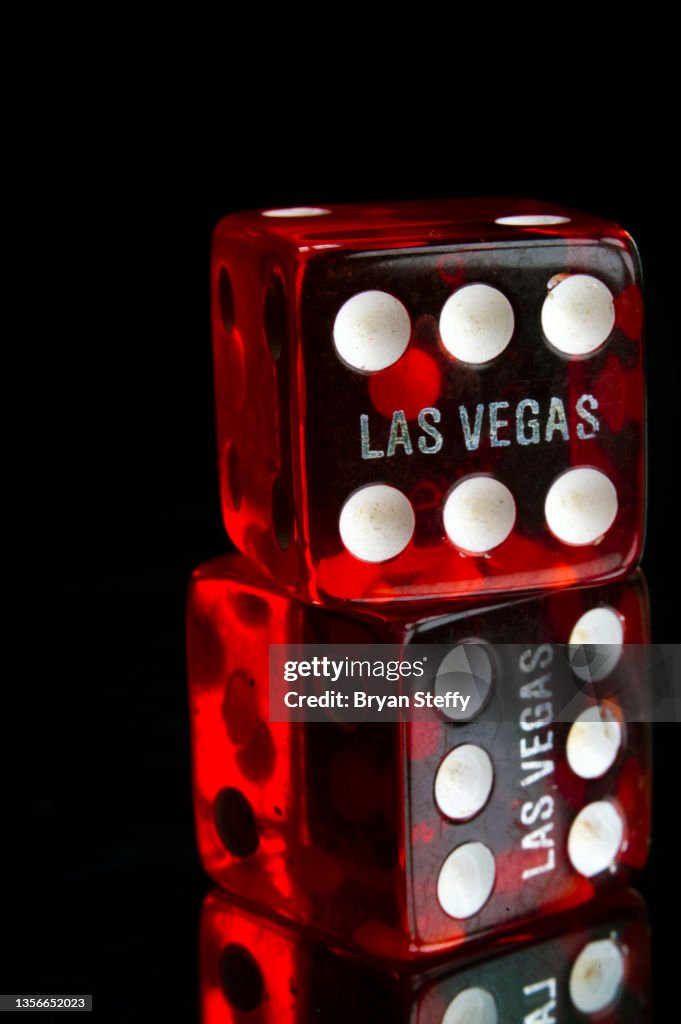Red Las Vegas Dice