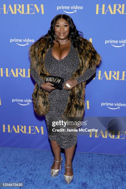 Bevy Smith attends Amazon's "Harlem" Series Premiere at AMC Magic Johnson Harlem on December 01, 2021 in New York City.