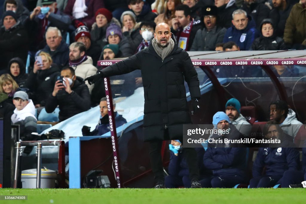 Aston Villa v Manchester City - Premier League