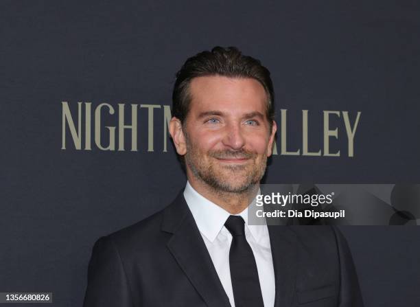 Bradley Cooper attends "Nightmare Alley" World Premiere at Alice Tully Hall, Lincoln Center on December 01, 2021 in New York City.