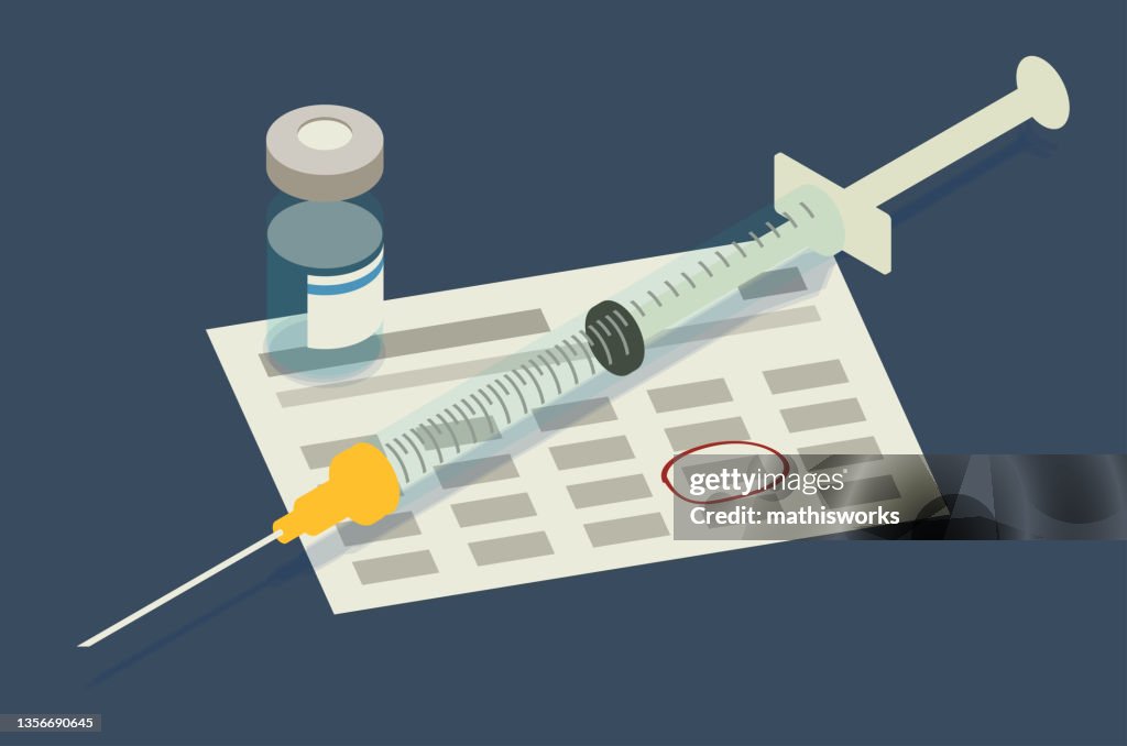 Vacci Boost Vaccine Booster Illustration High-Res Vector Graphic - Getty Images
