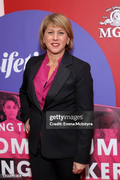 Sharon Waxman attends WrapWomen's Power Women Summit & The Changemakers Of 2021 at The London West Hollywood at Beverly Hills on December 01, 2021 in...