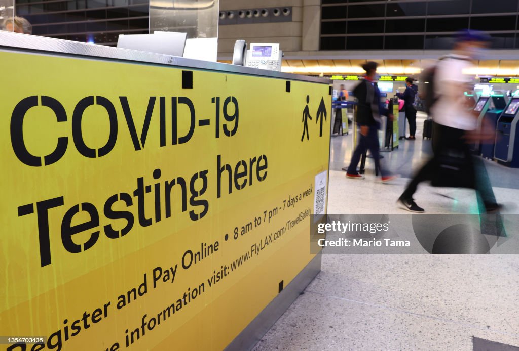 Biden Administration To Require All Travelers Entering U.S. To Be Tested For Covid