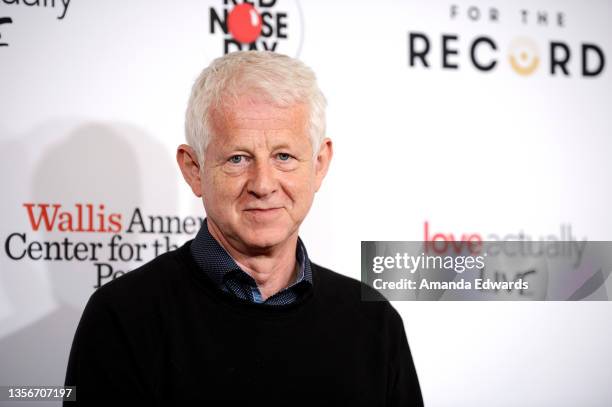 Screenwriter and director Richard Curtis attends the opening night of "Love Actually Live" at the Wallis Annenberg Center for the Performing Arts on...