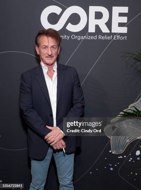 Host and CORE co-founder Sean Penn attends CORE Miami: a special evening to benefit CORE's Crisis Response Programs in Latin America, Haiti, and...