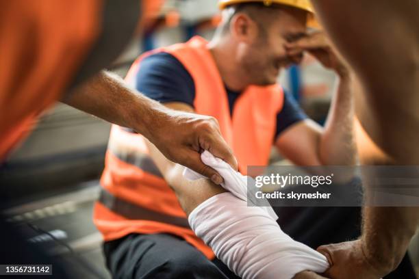 Real Work Injuries 619 Common Accidents In The Workplace Stock Photos, High-Res Pictures ...