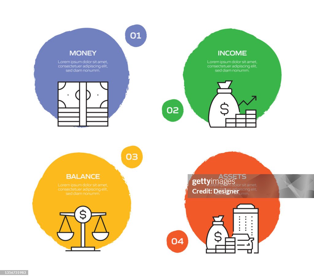 Money Process Money Related Process Infographic Template Process Timeline Chart ...