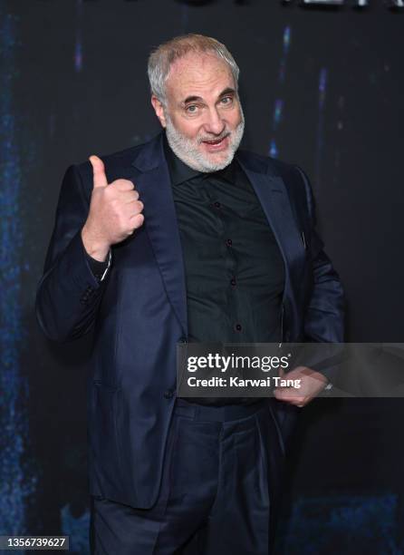 Kim Bodnia attends the World Premiere of "The Witcher: Season 2" at Odeon Luxe Leicester Square on December 01, 2021 in London, England.