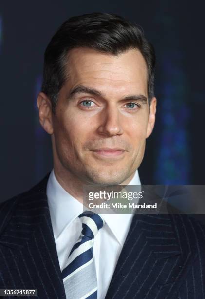 Henry Cavill attends the World Premiere of "The Witcher: Season 2" at Odeon Luxe Leicester Square on December 01, 2021 in London, England.