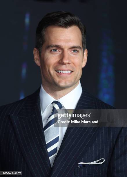 Henry Cavill attends the World Premiere of "The Witcher: Season 2" at Odeon Luxe Leicester Square on December 01, 2021 in London, England.