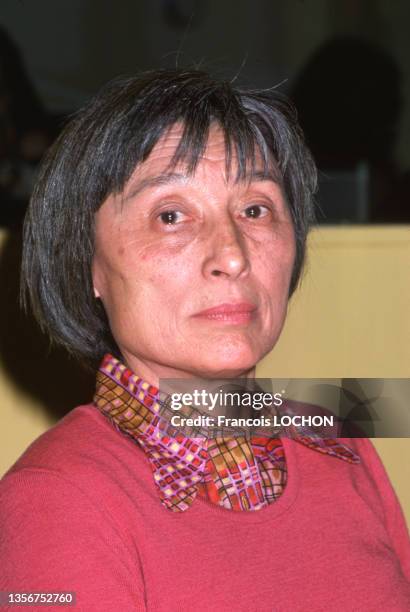 Portrait de l'écrivain chinoise Han Suyin à France-Inter en novembre 1975.