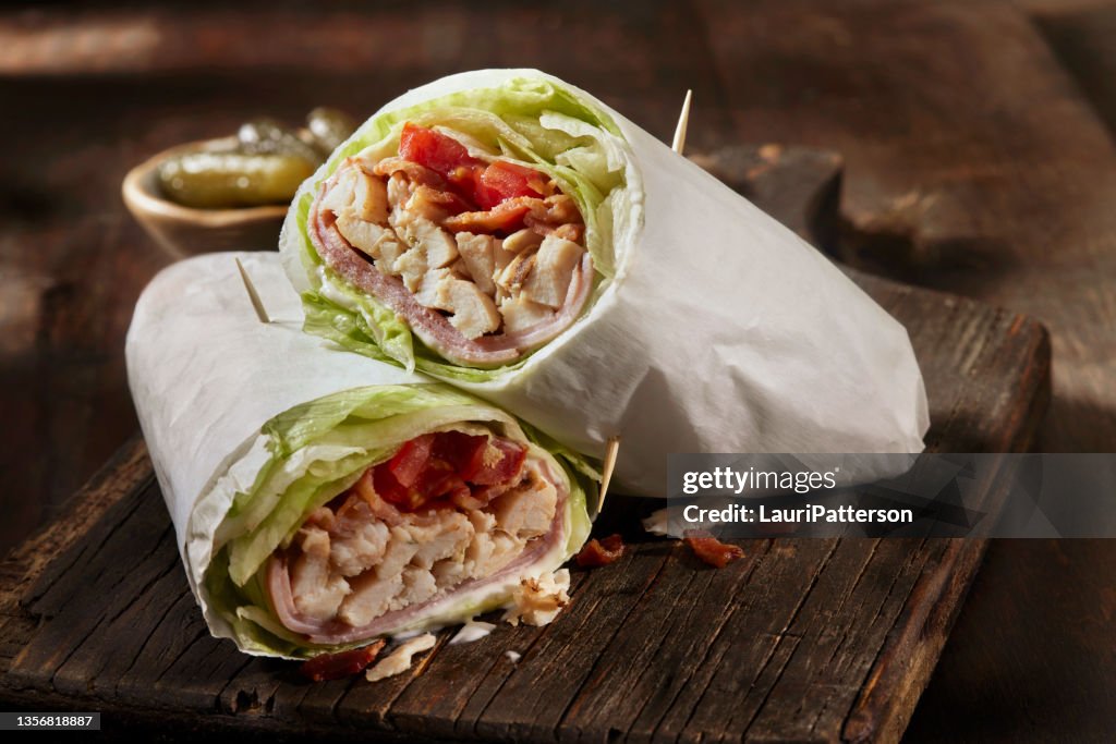 Roast Chicken BLT Lettuce Wrap Sandwich