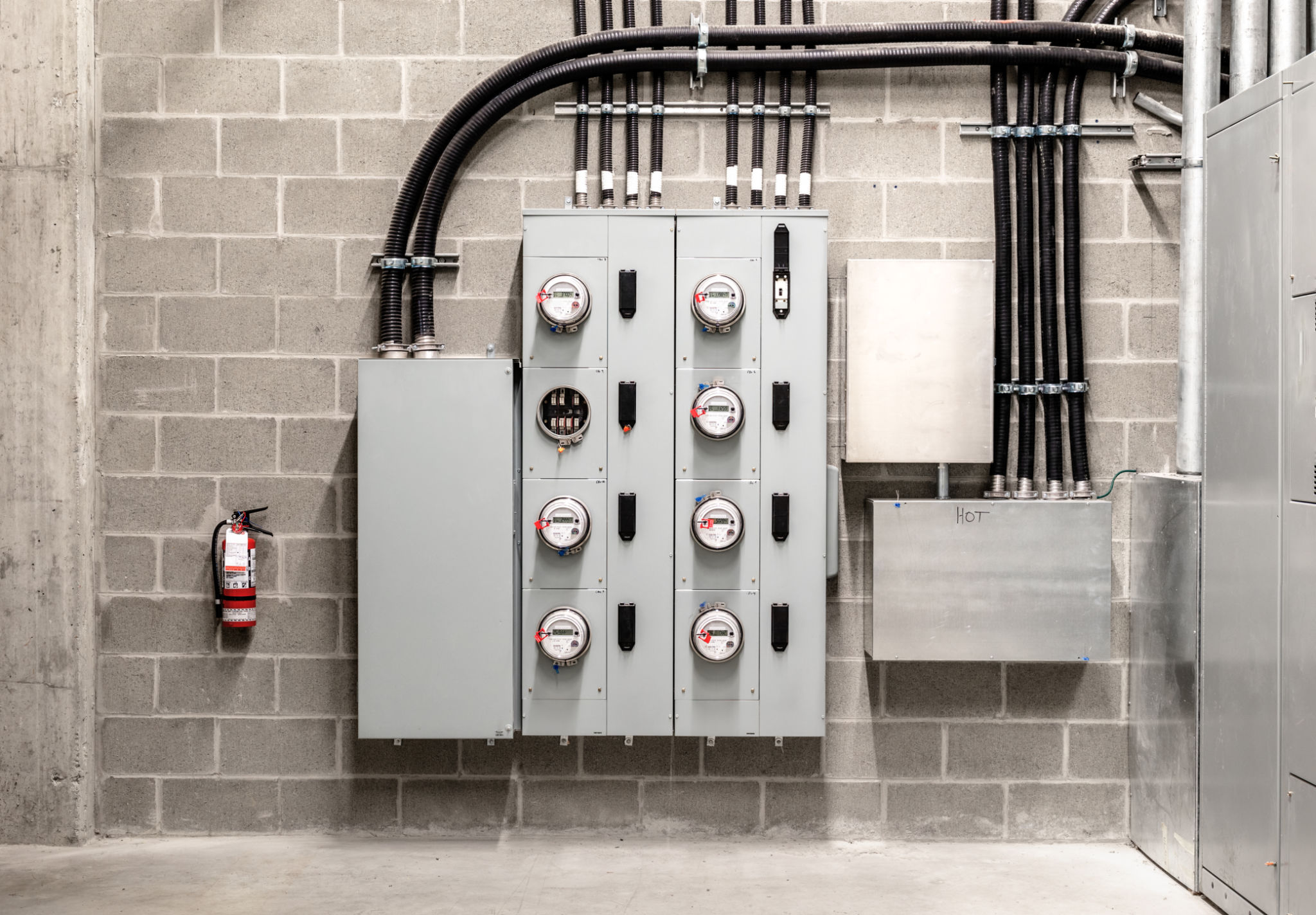 commercial building electricity