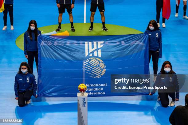 General view during the Preliminary Round Group E match of the 25th of the Women's Handball World Championship between Germany and Czech Republic at...