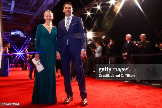 Cup Series walks the during the NASCAR Champion's Banquet at the Music City Center on December 02, 2021 in Nashville, Tennessee.