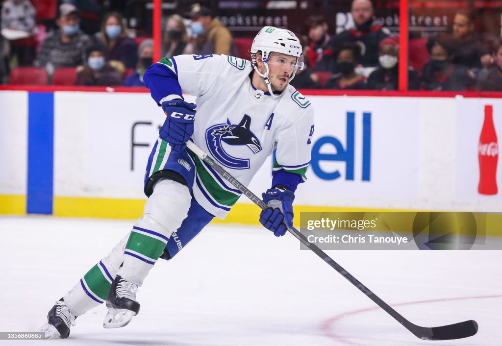 Vancouver Canucks v Ottawa Senators