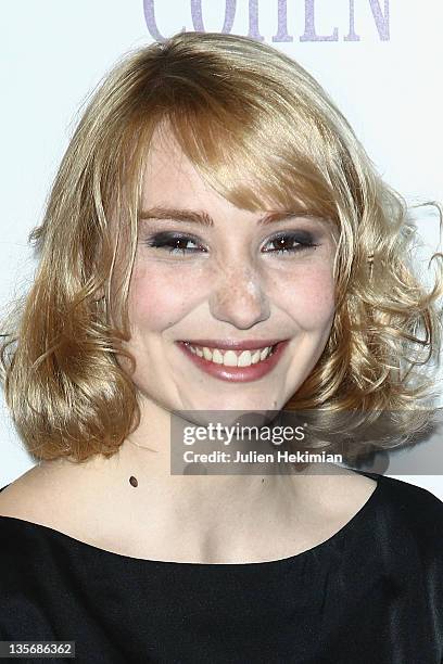 Deborah Francois attends 'Les tribulations d Une Caissiere' Paris premiere at UGC Cine Cite Bercy on December 12, 2011 in Paris, France.