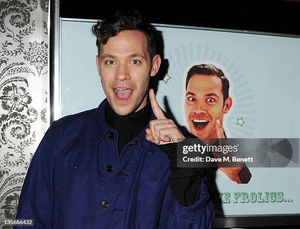 Singer Will Young attends an after show party following his London Palladium concert at Maddox Club on December 12, 2011 in London, England.