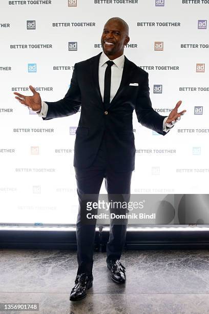 Terry Crews attend the Ad Council's 67th Annual Public Service Award Dinner at The Glasshouse on December 02, 2021 in New York City.