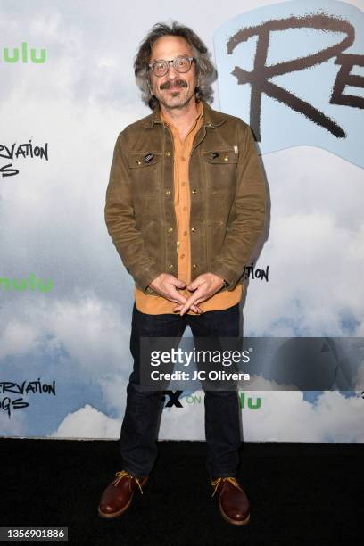 Marc Maron attends the screening and conversation of FX's "Reservation Dogs" at Paramount Theatre on December 02, 2021 in Los Angeles, California.