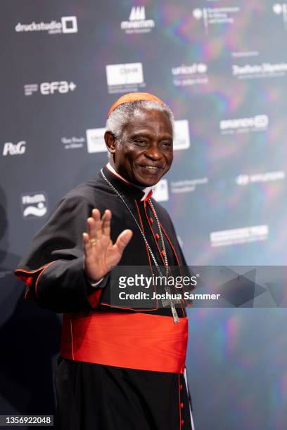 Cardinal Peter Turkson attends the annual German Sustainability Award Design at Maritim Hotel on December 02, 2021 in Duesseldorf, Germany.