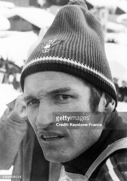 Portrait de Guy Périllat, le 1er février 1968.