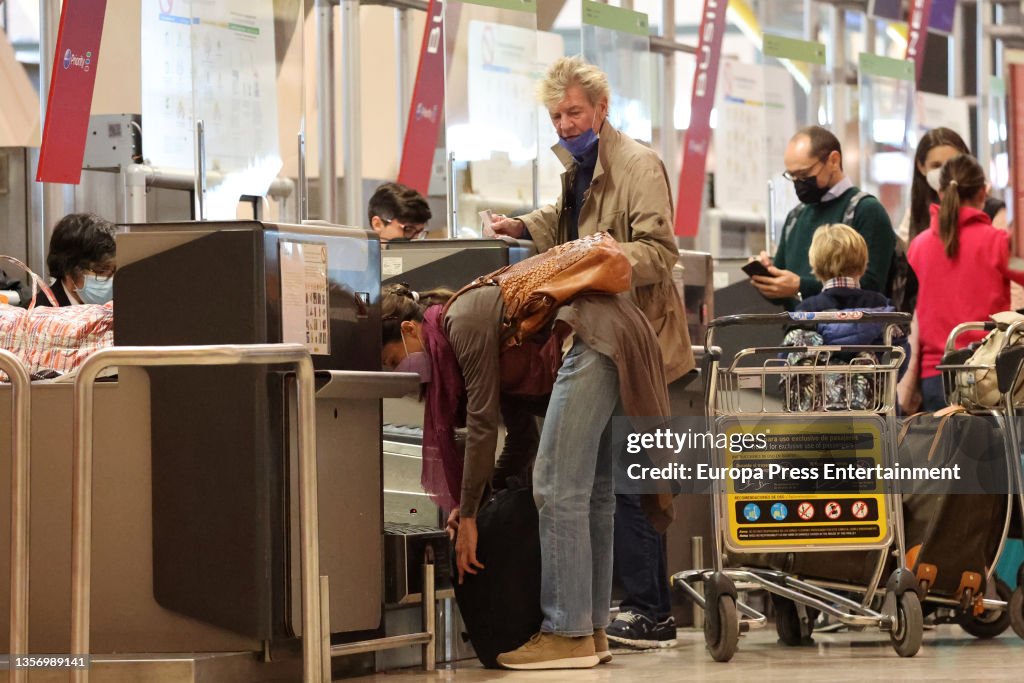 Ernest Of Hanover And Claudia Stilianopoulos Sighting in Madrid