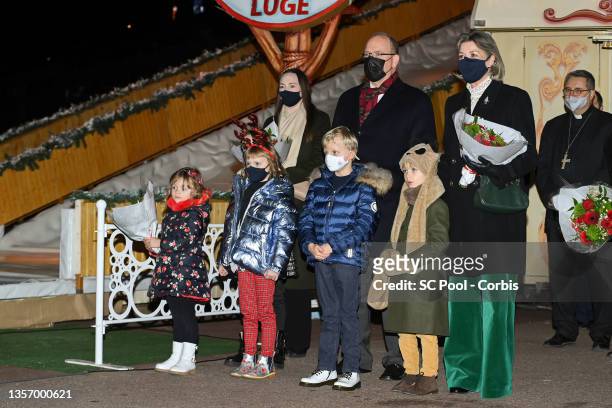 Roisin Galvin Wittstock, Prince Albert II of Monaco and Princess Caroline of Monaco with the children Kaia Rose Wittstock, Princess Gabriella of...