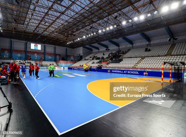 General view during the 25th of the Women's Handball World Championship in the preliminary round in the match between RHF Handball Federation of...