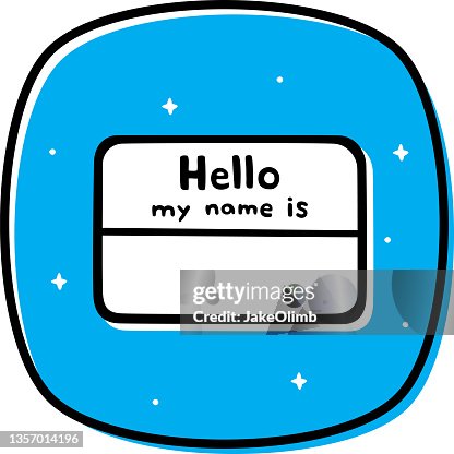 Name Tag Doodle 2 Name Tag Doodle 2