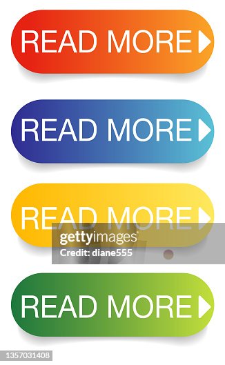 Read Buttons Logos Colorful Ui Buttons Read More High-Res Vector Graphic - Getty Images