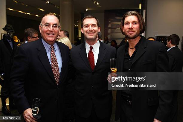 Ross Levi, Executive Director Empire State Pride Agenda and guests attend the Empire State Pride Agenda event hosted by Emporio Armani on December...