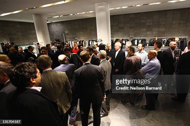 Guests attend and shop during the Empire State Pride Agenda event hosted by Emporio Armani on December 12, 2011 in New York City.