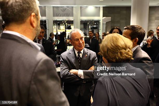 New York City Mayor Michael Bloomberg attends the Empire State Pride Agenda event hosted by Emporio Armani on December 12, 2011 in New York City.