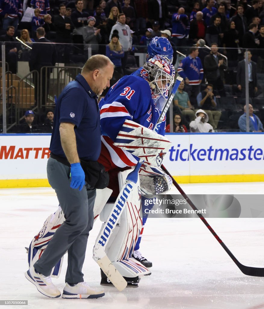 San Jose Sharks v New York Rangers