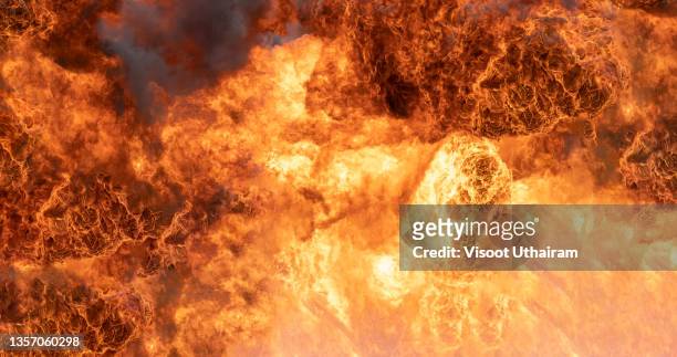 blaze fire flame texture background,flames from hell. - bombing foto e immagini stock