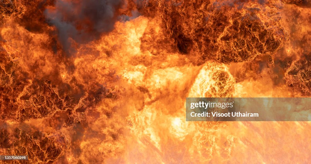 Blaze fire flame texture background,Flames from hell.