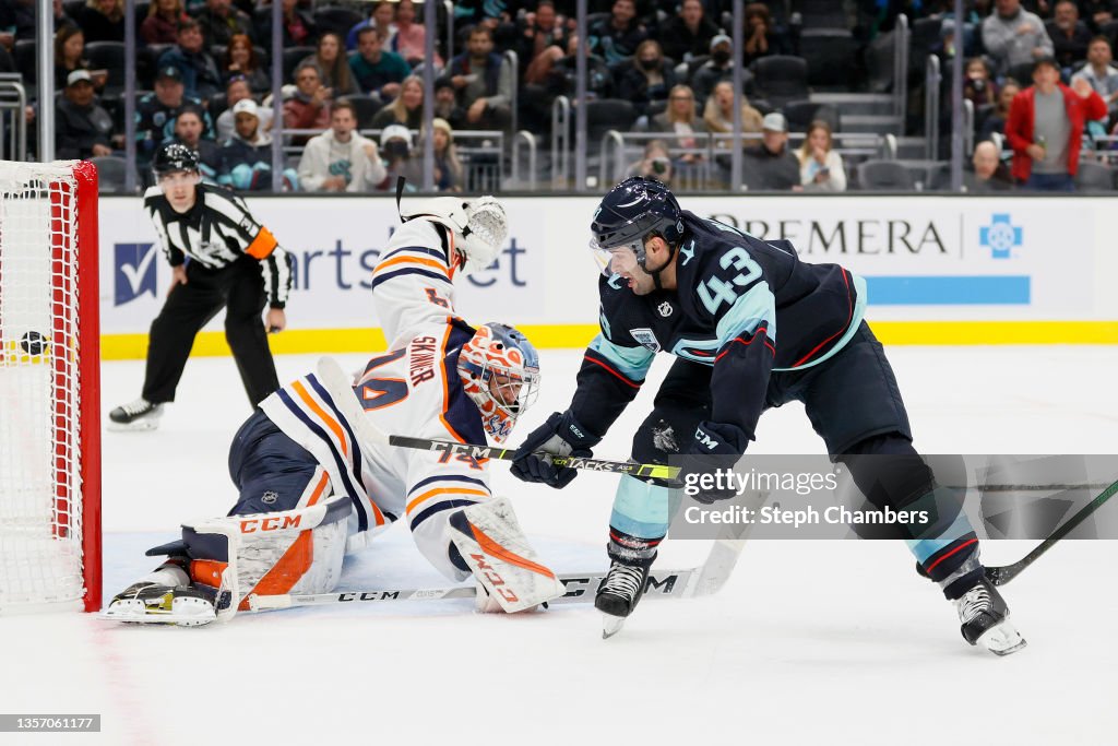 Edmonton Oilers v Seattle Kraken